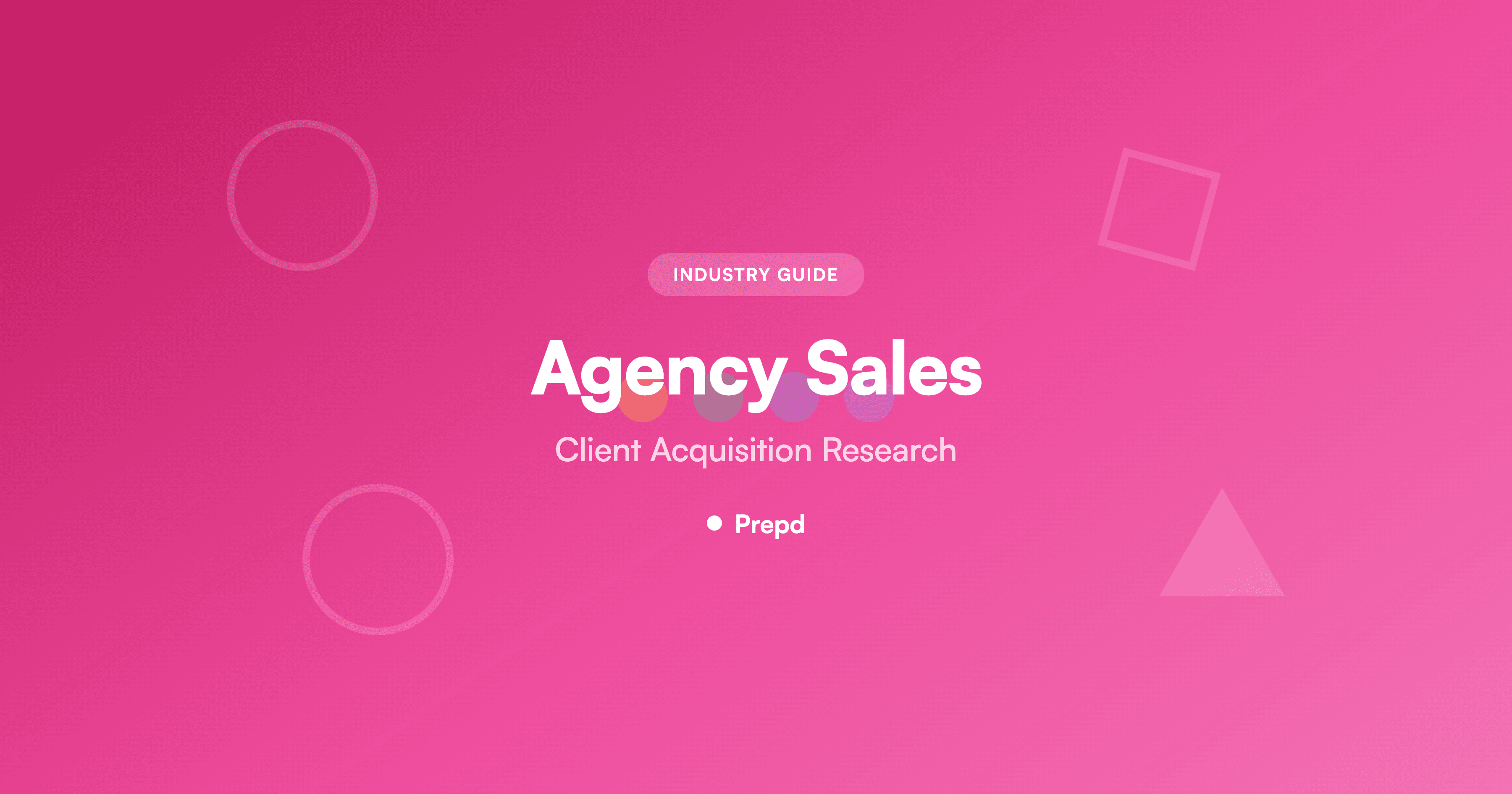 Pre-Call Research for Agency Sales