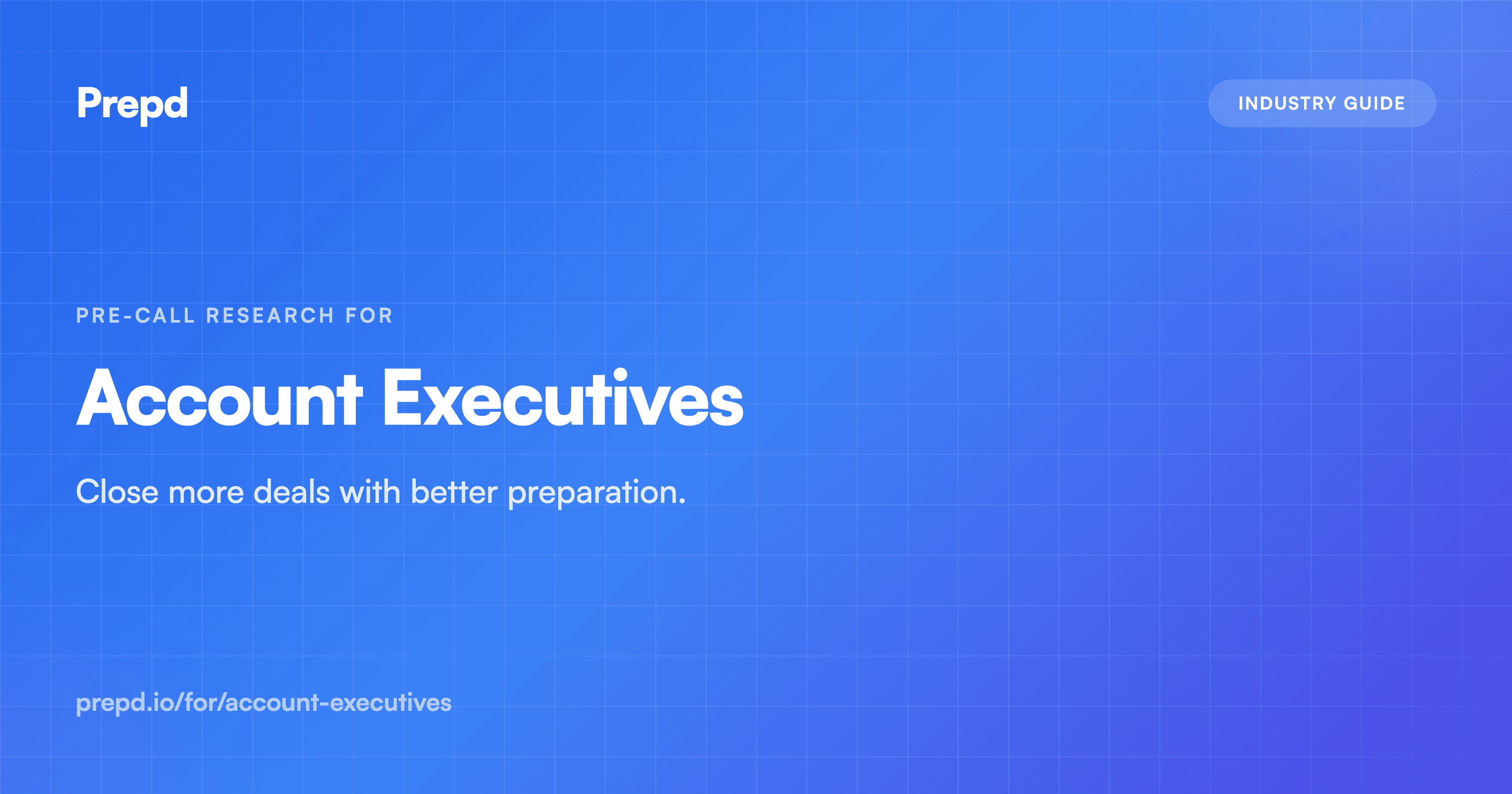 Prepd for Account Executives