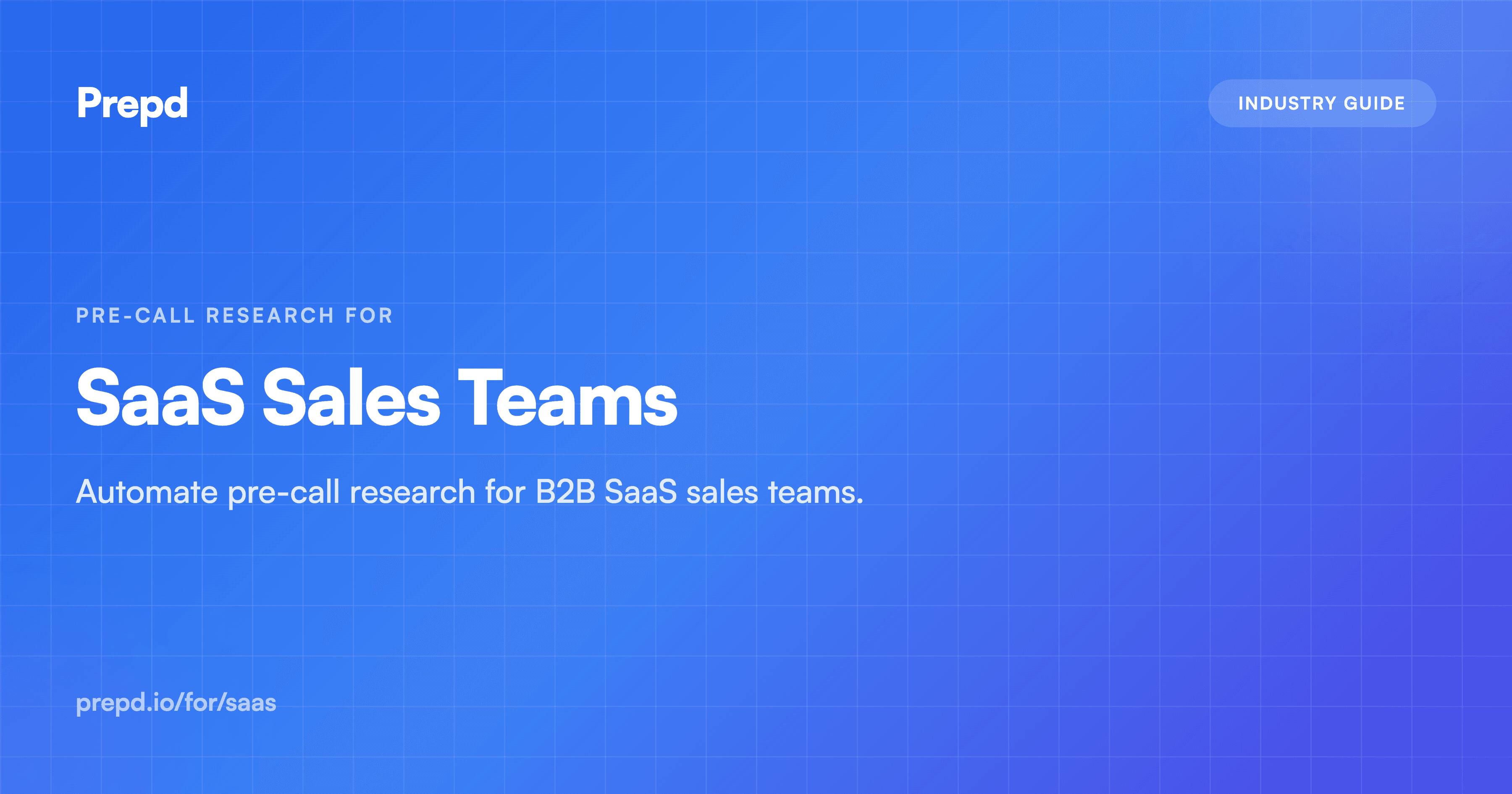 Prepd for SaaS Sales